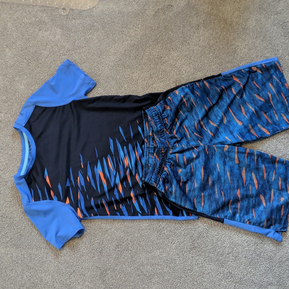 C9 Boys matching blue outfit